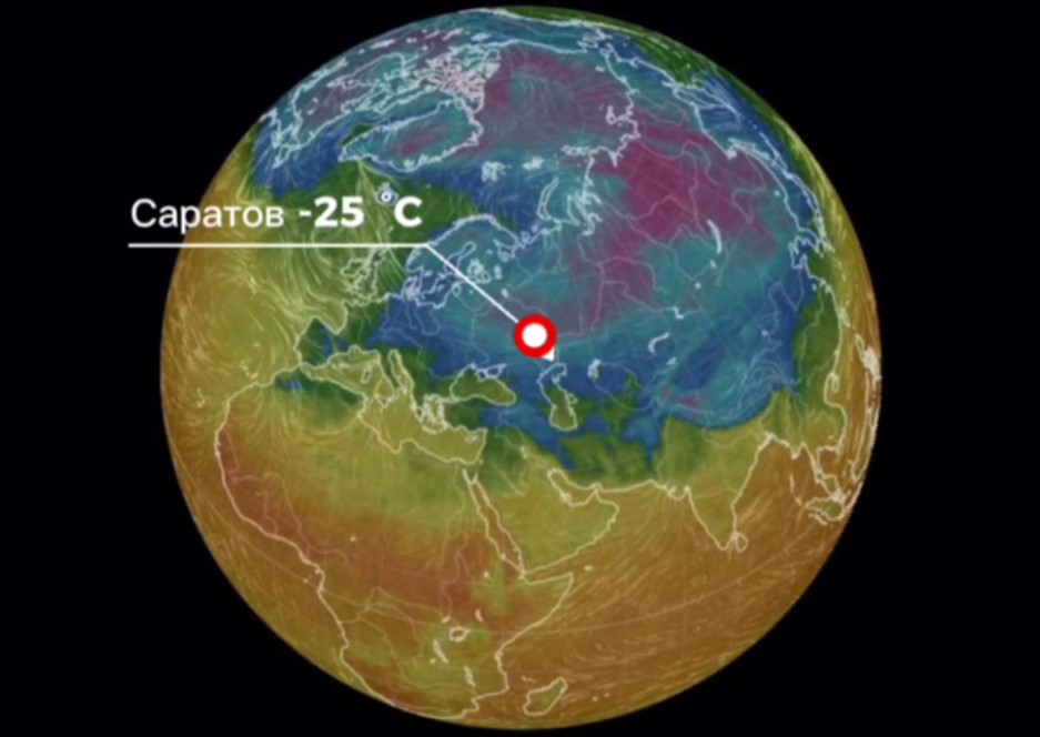 Ученый объяснил причину суровых морозов в Саратовской области